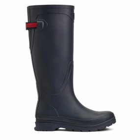 Ariat Womens Kelmarsh Rubber Wellington Navy Comfort Heel Classic Footwear