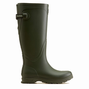Ariat Womens Kelmarsh Wellington Olive Shock Absorbing Comfort Sole
