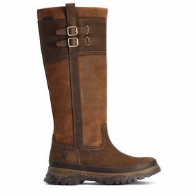 Ariat Womens Moresby Tall Waterproof Boot Java Premium Comfort