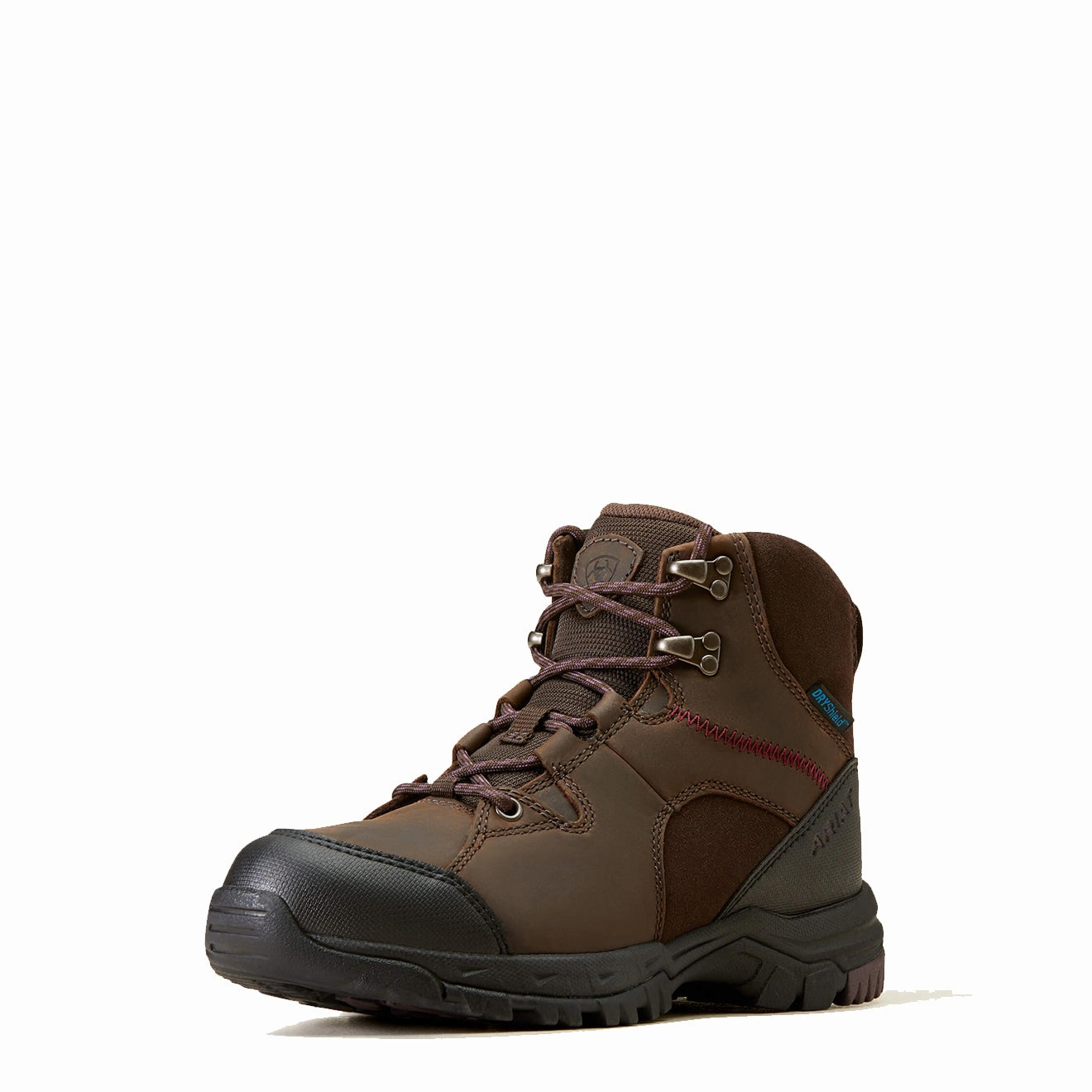 Ariat Womens Skyline Mid Waterproof Boot Chocolate Brown Ergonomic Sole Waterproof