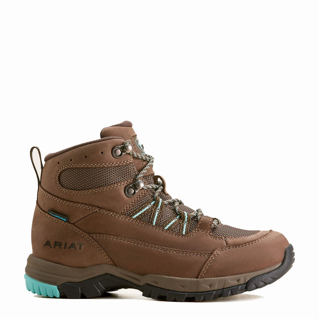 Smart Casual Footwear Ariat Womens Skyline Summit H2O Bitter Brown / Aqua