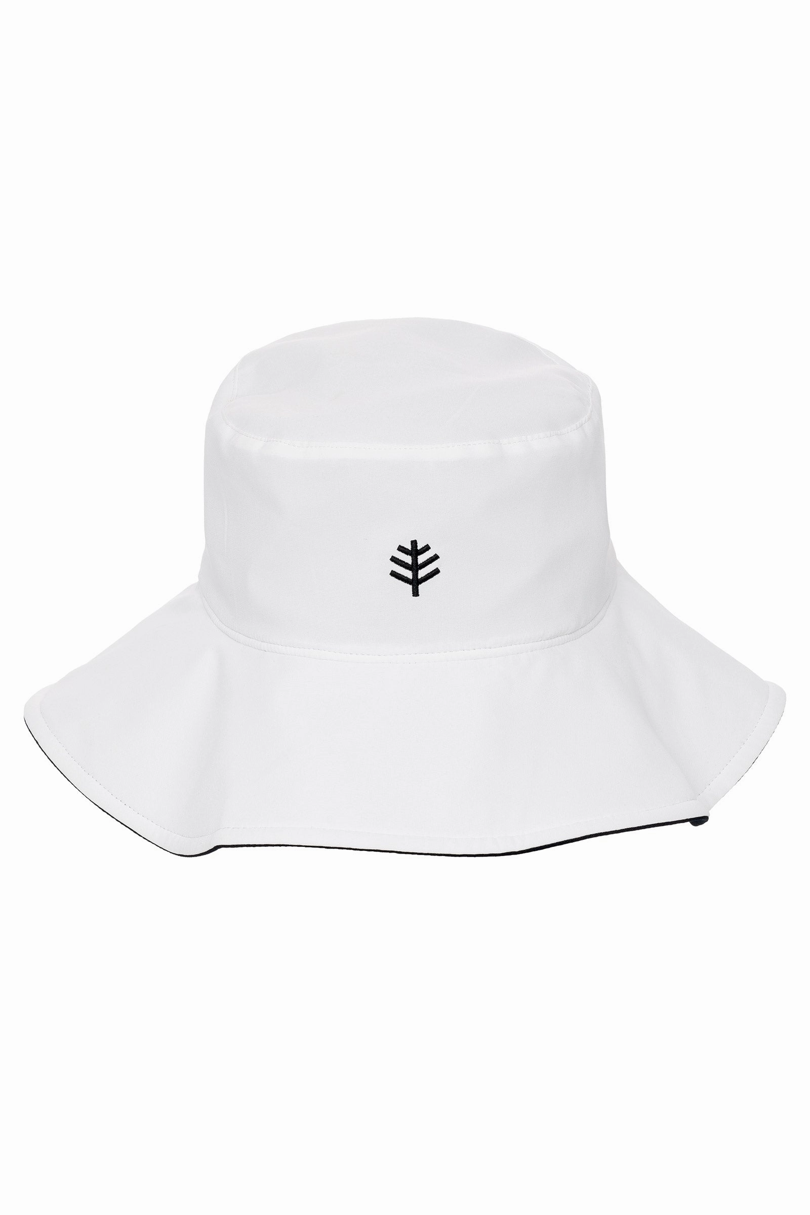 Ariel Reversible Pool Hat | White