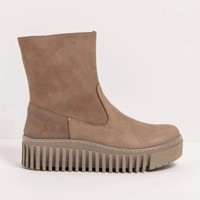 Casual Comfort Art | Women'S Boots | 1531 Nubuck Taupe/Brighton Taupe | Brown