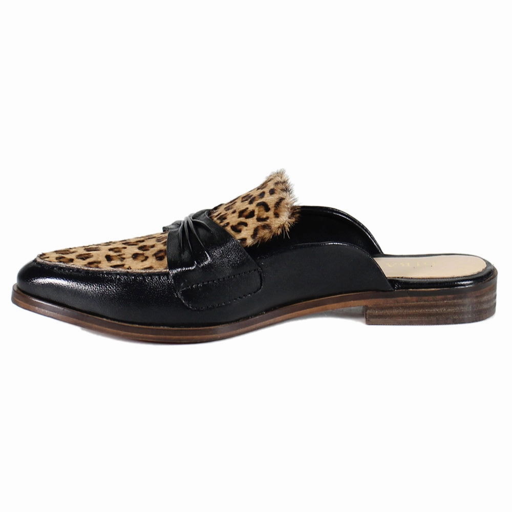 Pro Comfort Au Pair Leopard Mule Loafers