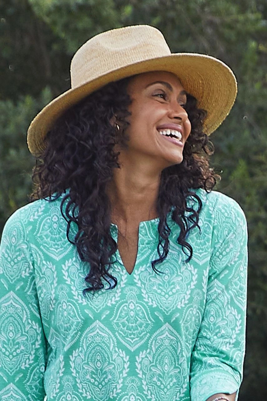 Avery Raffia Fedora | Natural