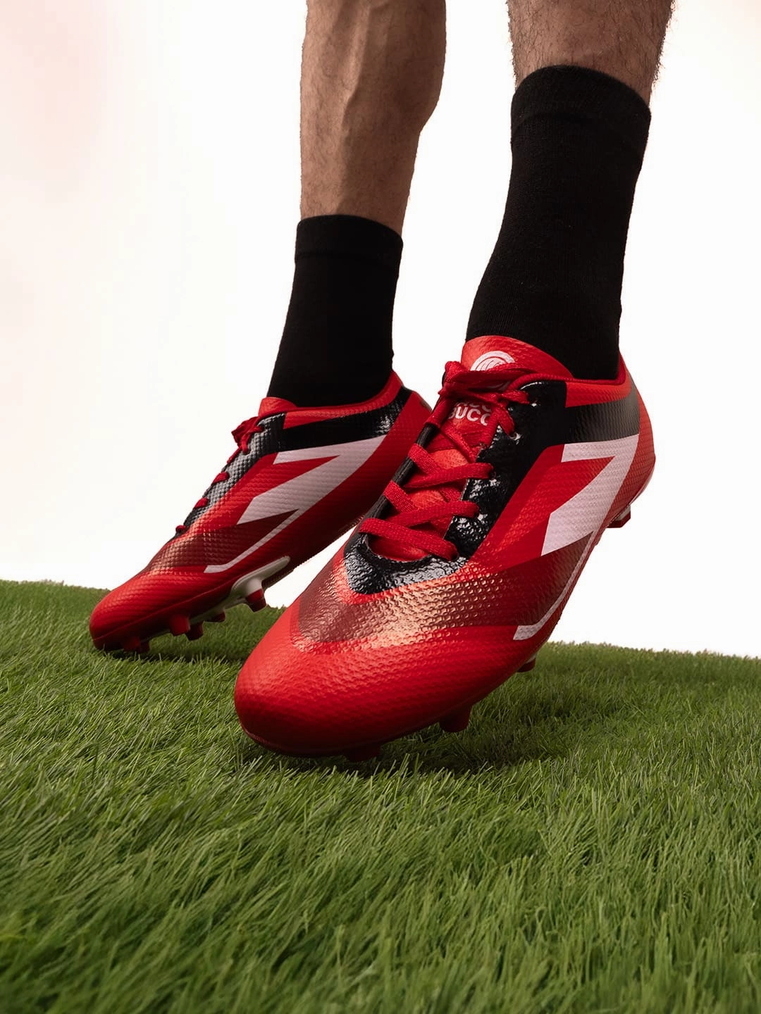 Ergonomic Sole Durable Shoes Bacca Bucci ??Strike X?? Firm Ground Football Shoes | Lightweight Soccer Cleats With High-Traction Studs