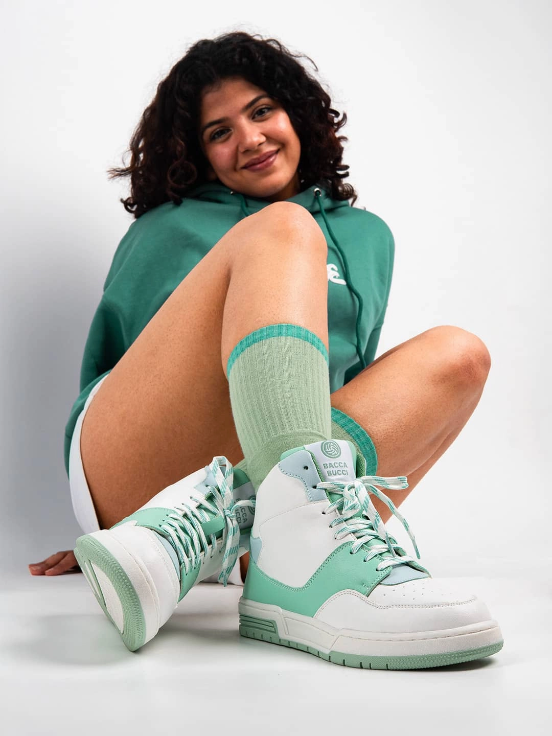 Everyday Sneakers Bacca Bucci Etherea Women??S Pop High-Top Sneakers