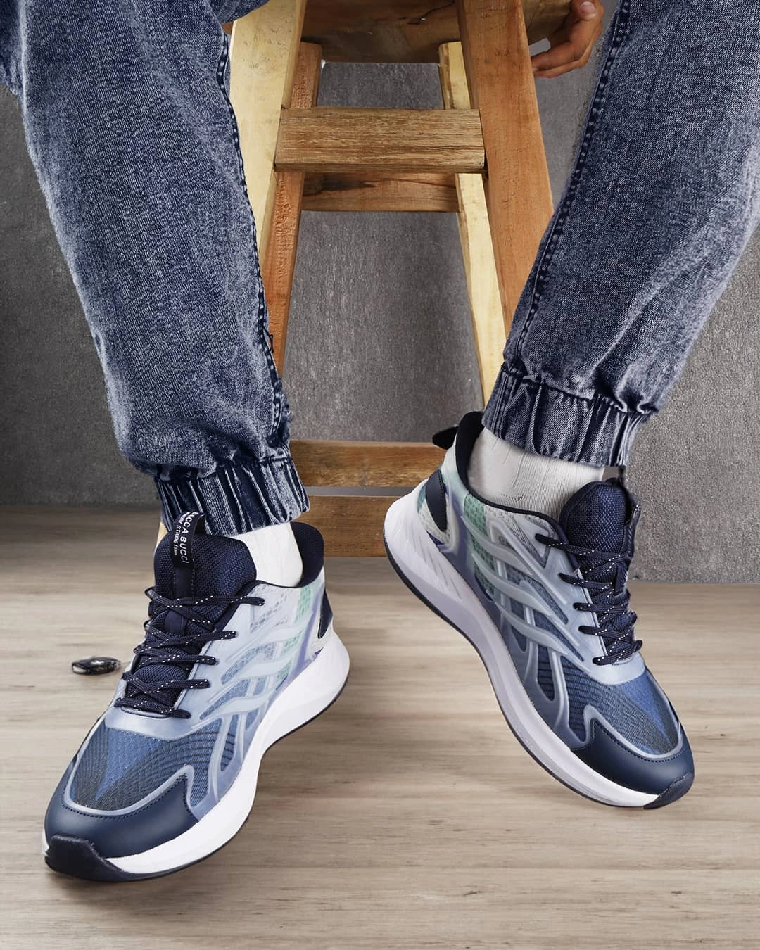 Durable Easy On Off Bacca Bucci Helix Men'S Low-Top Casual Athleisure Shoes