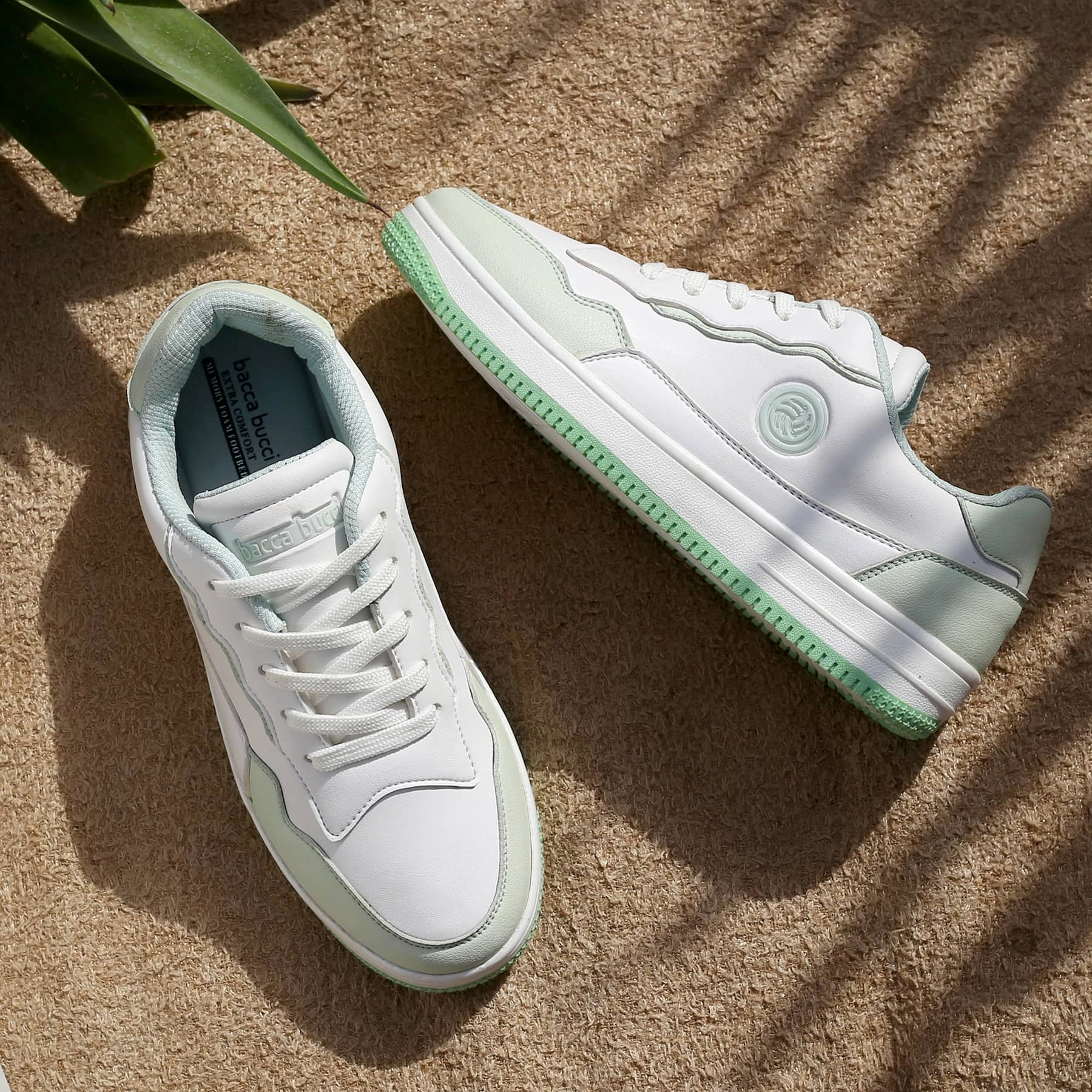 Bacca Bucci Infinity Low Top Flat Sole Fashion Women'S Sneakers Classic Sneakers Walking Shoes