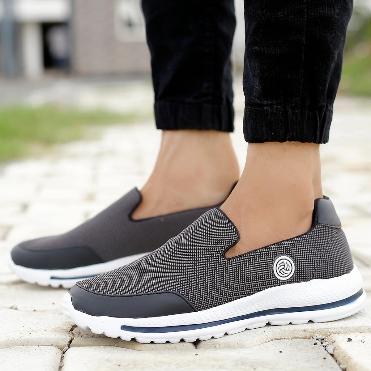 Bacca Bucci Men'S Comfortable Lightweight Walking Shoes Secure Fit