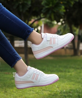 Slip On Shoes Grippy Soles Bacca Bucci Phoenix Low-Top Fashion Women'S Sneakers With Hook & Loop Closure