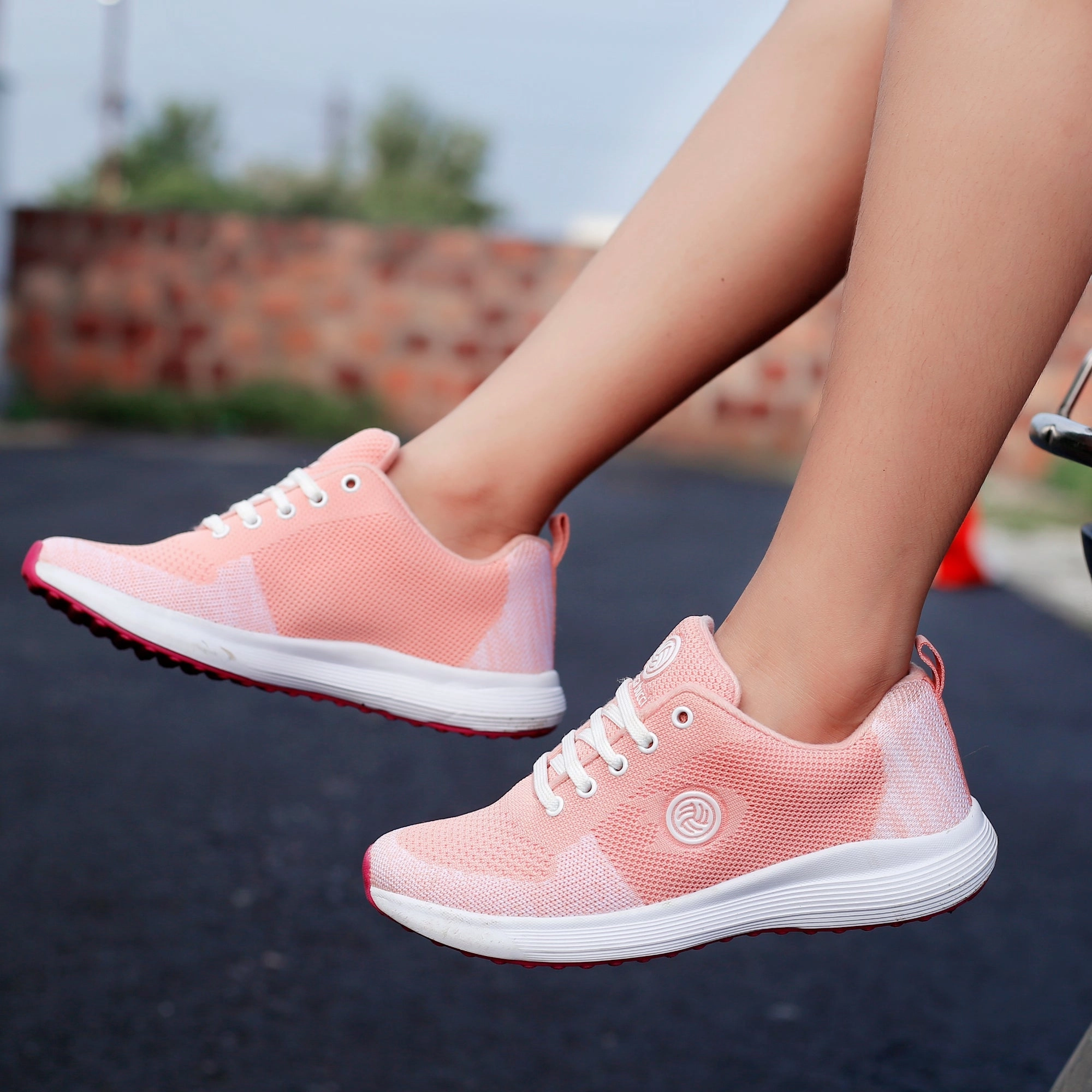 Bacca Bucci Tokyo Sneakers For Women | Orange Women Shoes For Casual Walk, Training & Gym Everyday Sneakers Everyday Footwear