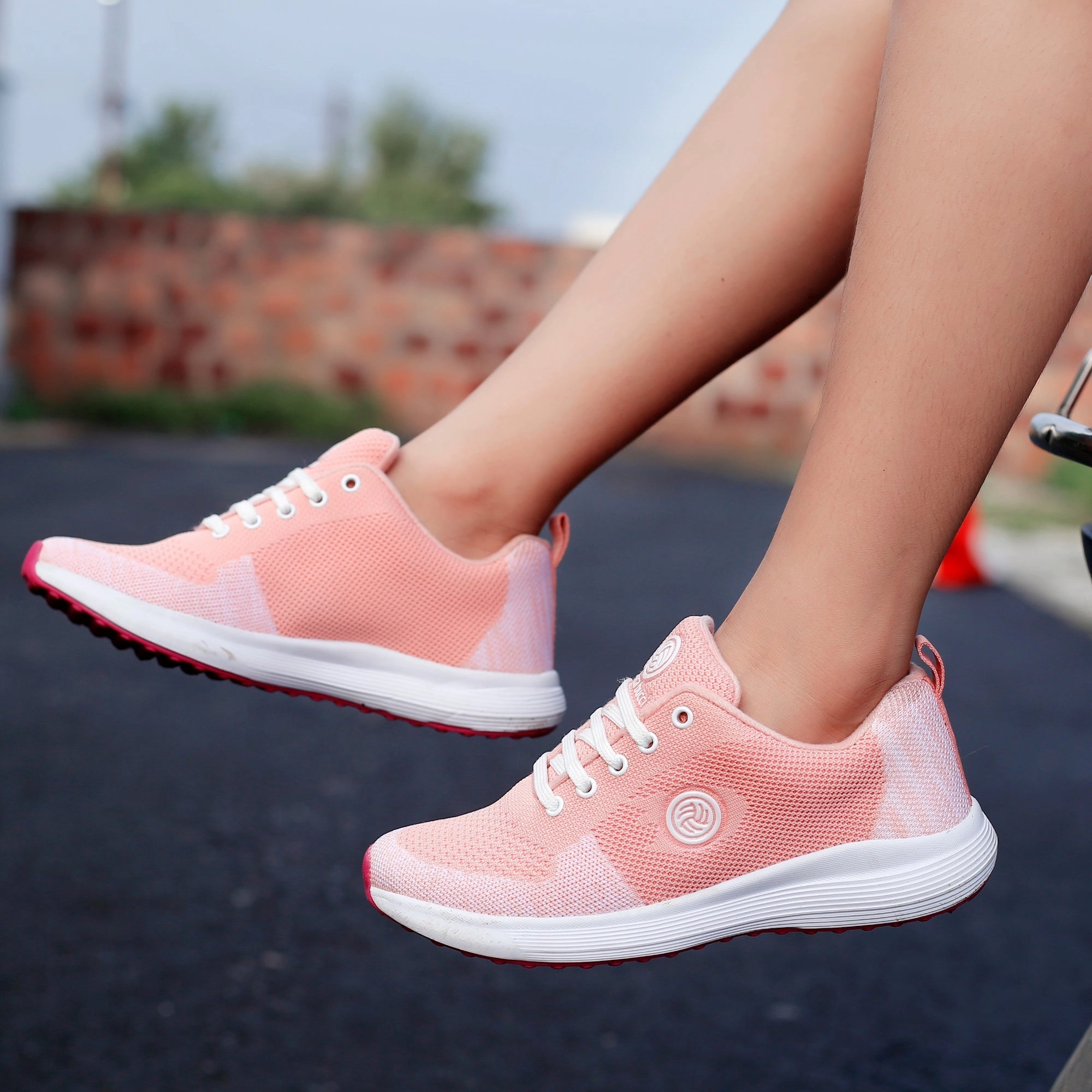 Bacca Bucci Tokyo Sneakers For Women | Orange Women Shoes For Casual Walk, Training & Gym Daylong Comfort