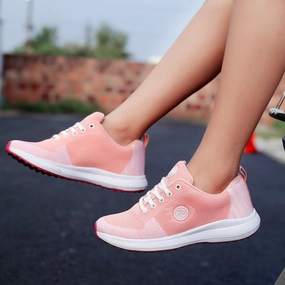 Bacca Bucci Tokyo Sneakers For Women | Orange Women Shoes For Casual Walk, Training & Gym Everyday Sneakers Everyday Footwear
