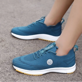 Shock Absorbing Smart Casual Footwear Bacca Bucci Wave Rider Women Training Shoes | Green Casual Sneakers For Women