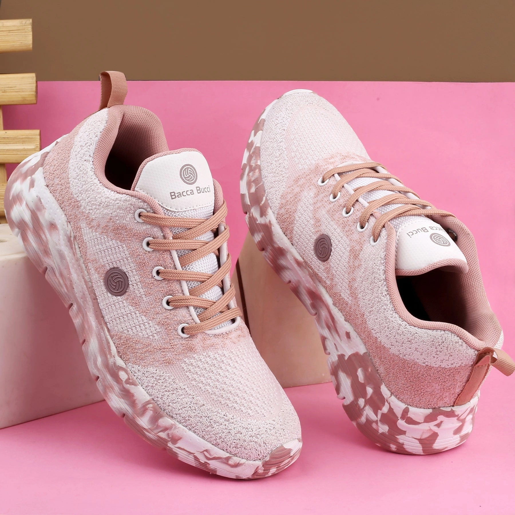 Bacca Bucci Women Femmeflex Running/Walking Sports Shoes Everyday Sneakers Travel Footwear