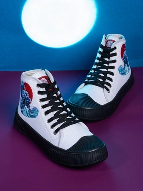 Bacca Bucci Women'S High-Top Sneakers - "Kawaii Kicks" Collection Fashion Sneakers Odor Resistant
