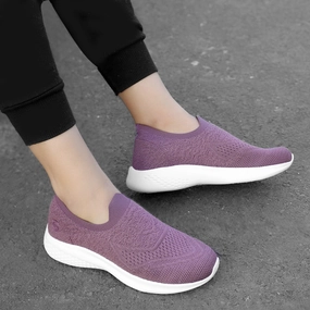 Shock Absorbing Bacca Bucci Women'S Walker Slip-On Walking Breathable Mesh Sports Shoes Sneakers