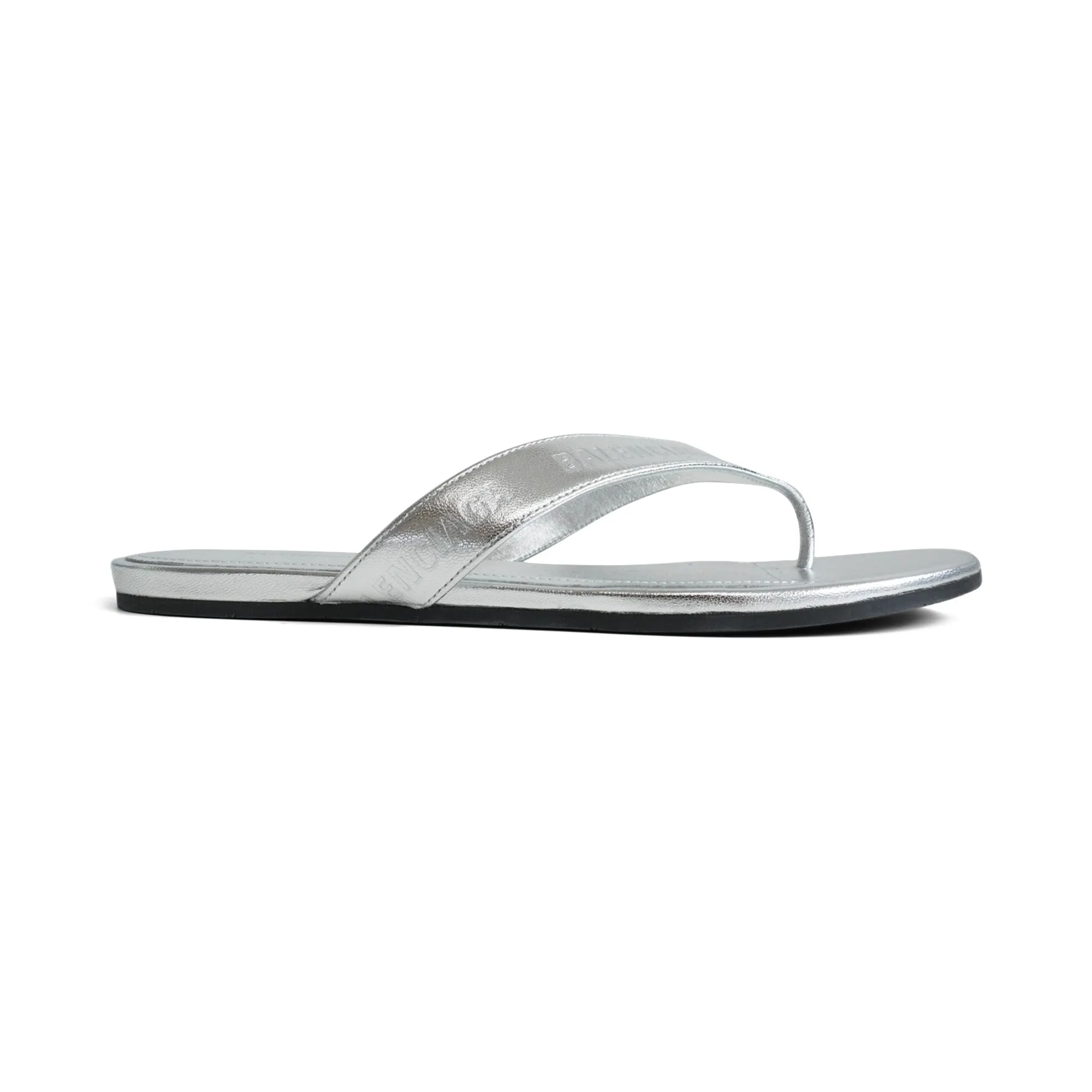 Balenciaga Logo Flip-Flops - Women'S 36 Comfort Technology