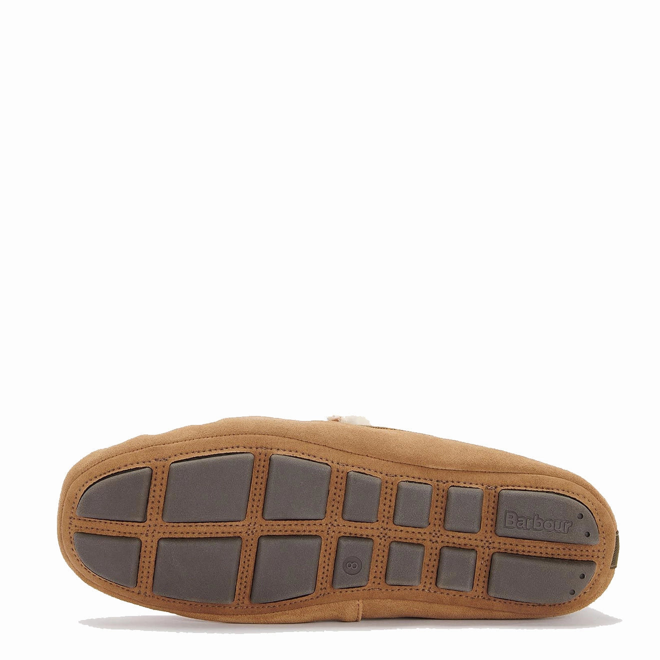 Barbour Monty Moccasin Slipper Camel Suede Supportive Shoes