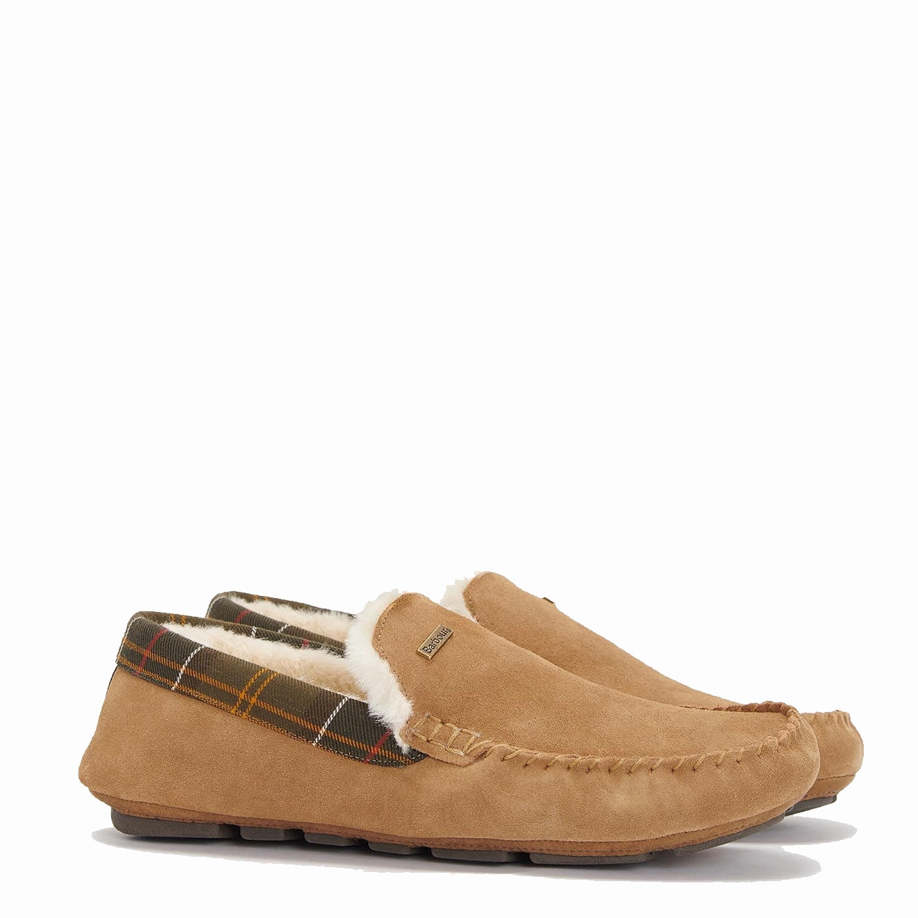 Everyday Sneakers Everyday Footwear Barbour Monty Moccasin Slipper Camel Suede