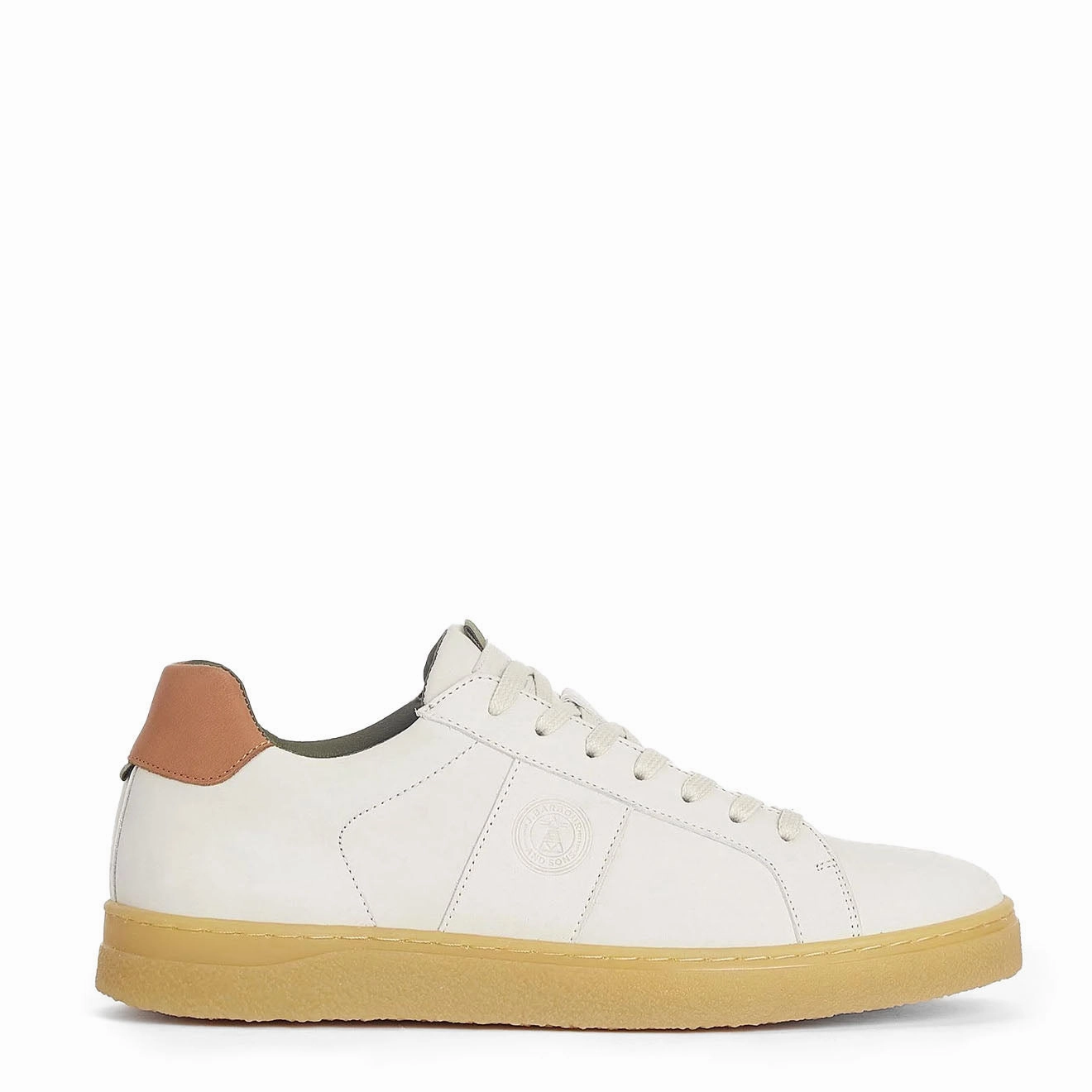 Barbour Reflect Trainer Off White Sustainable