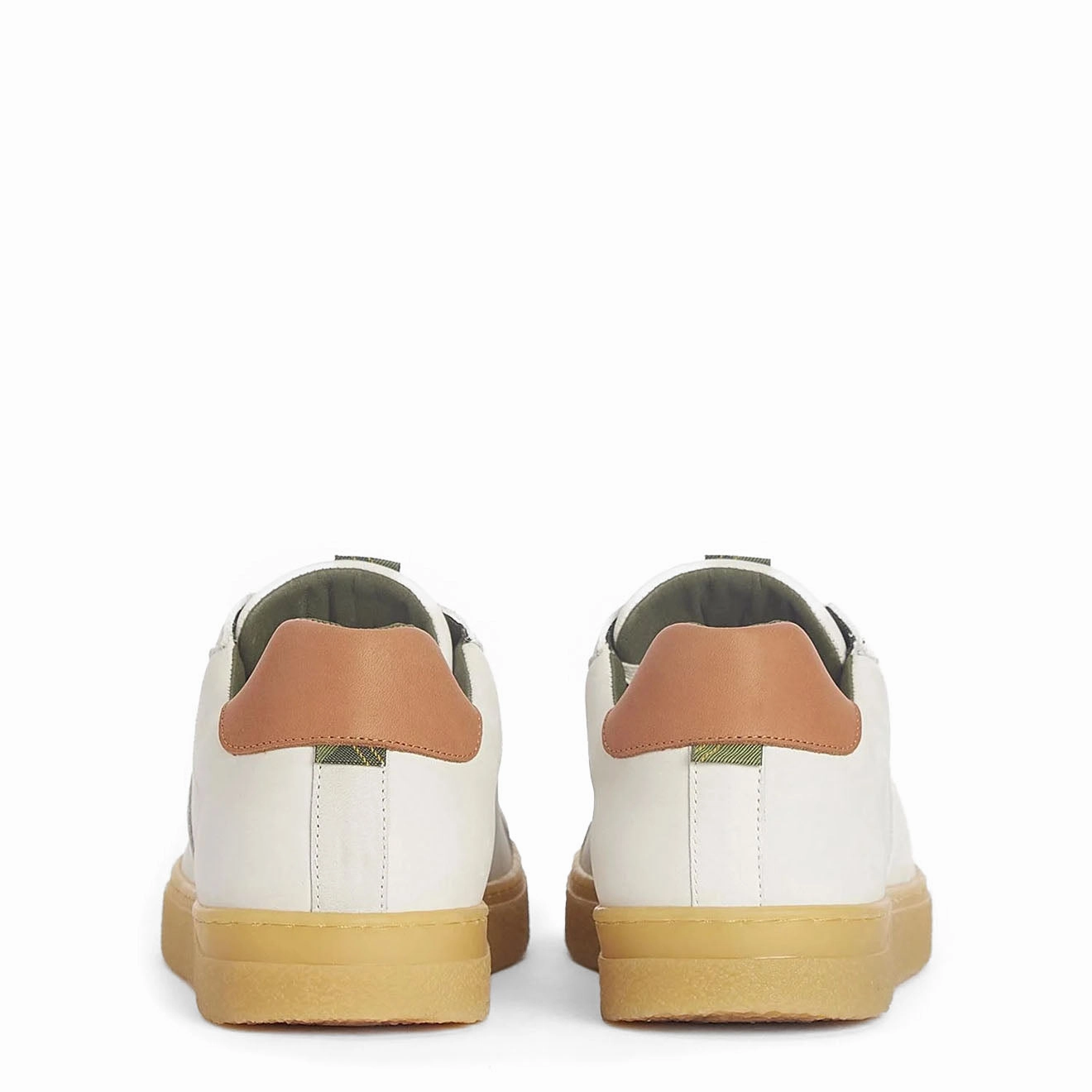 Unisex Shoes Barbour Reflect Trainer Off White