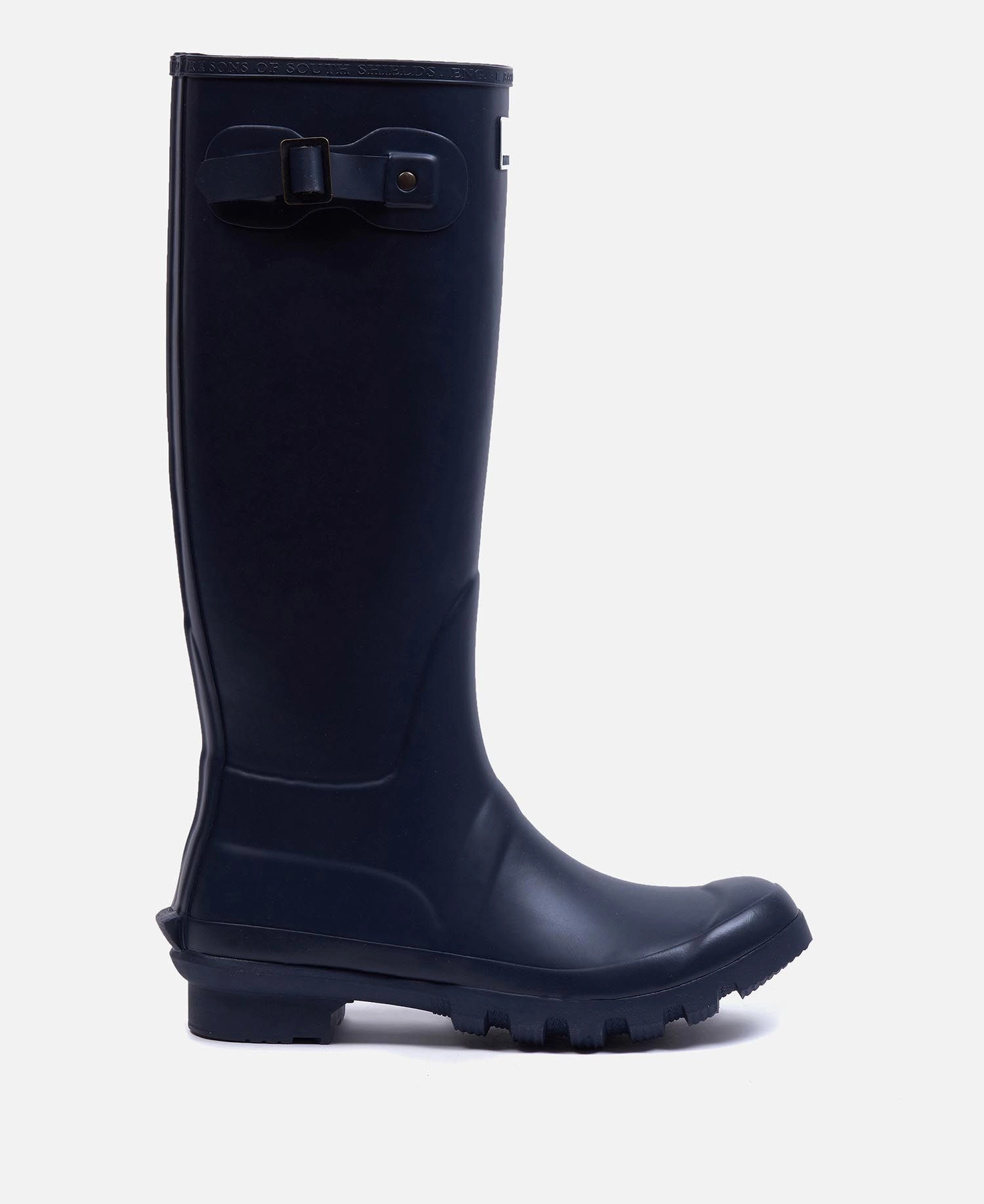 Orthotic Friendly Shock Absorbing Barbour Women'S Bede Tall Wellington Boots Navy Lrf0043 Ny71