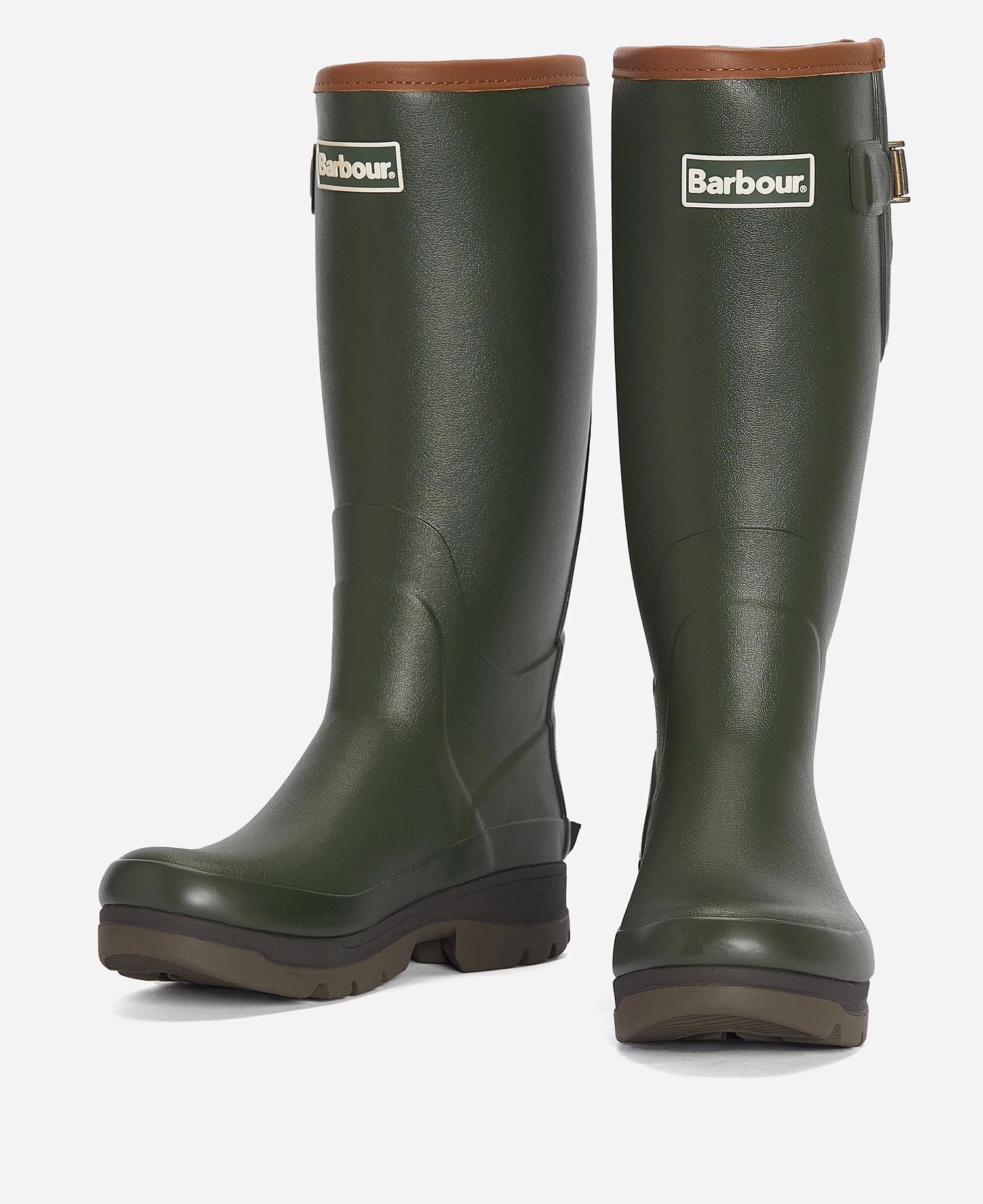 Barbour Women'S Tempest Wellingtons Boots Olive Lrf0063 Ol51 Canvas Shoes