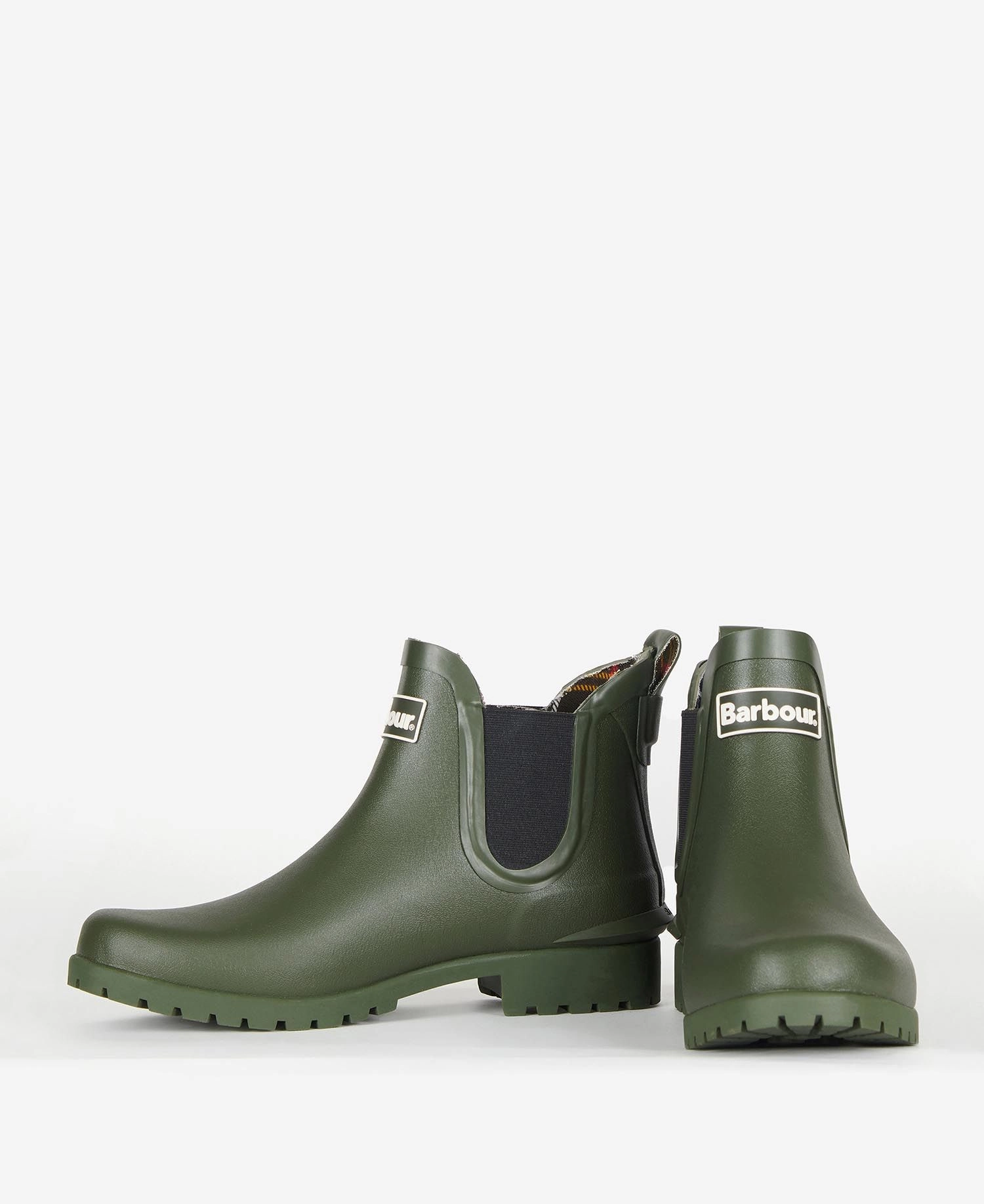 Cushioned Insoles Fashion Footwear Barbour Women'S Wilton Ankle Wellingtons Boots Olive Lrf0066 Ol11