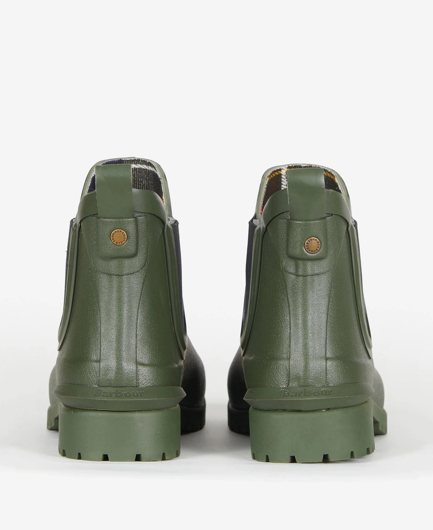 Barbour Women'S Wilton Ankle Wellingtons Boots Olive Lrf0066 Ol11 Wide Fit