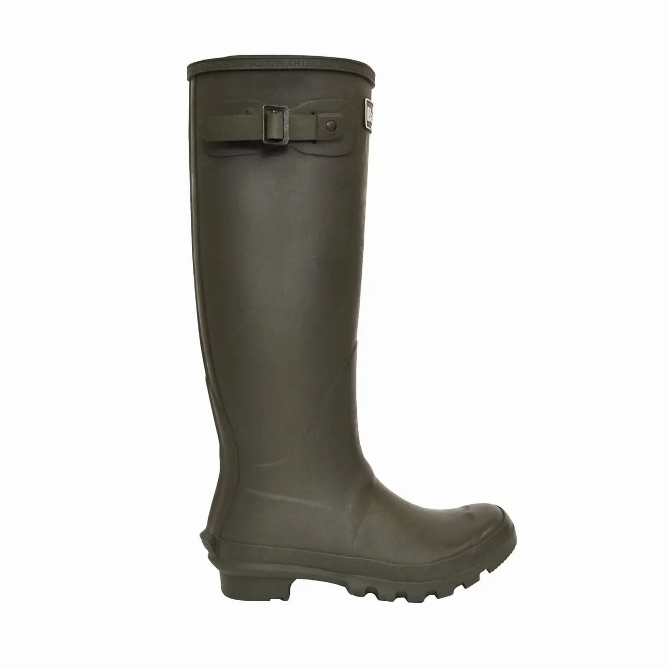 Machine Washable Cushioned Insoles Barbour Womens Bede Wellington Olive