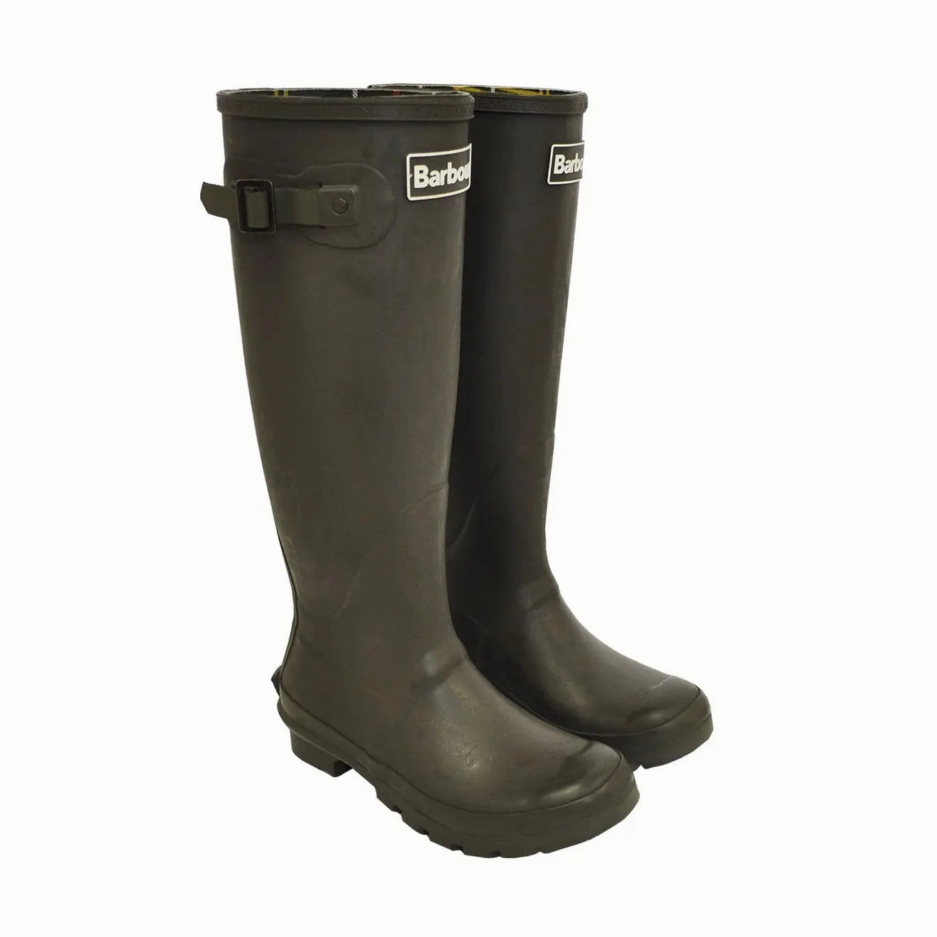 Travel Footwear Barbour Womens Bede Wellington Olive