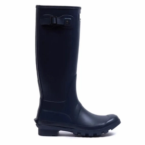 Barbour Womens Bede Wellingtons Navy Slip Resistant Work Memory Foam