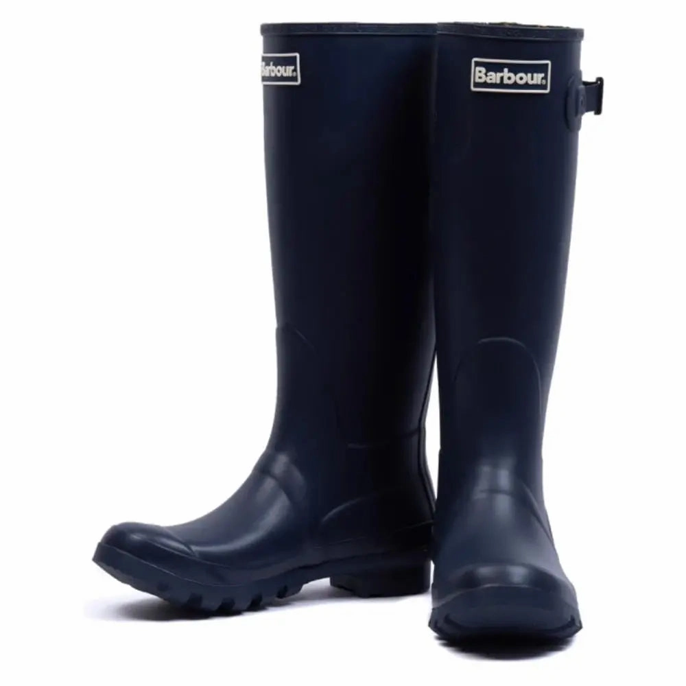 Barbour Womens Bede Wellingtons Navy Supportive Premium Comfort