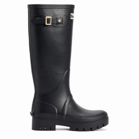 Timeless Modern Footwear Barbour Womens Snowdon Tall Welly Black