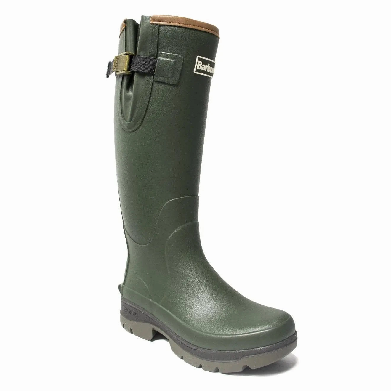 Barbour Womens Tempest Wellington Olive Sporty Style Eco Friendly