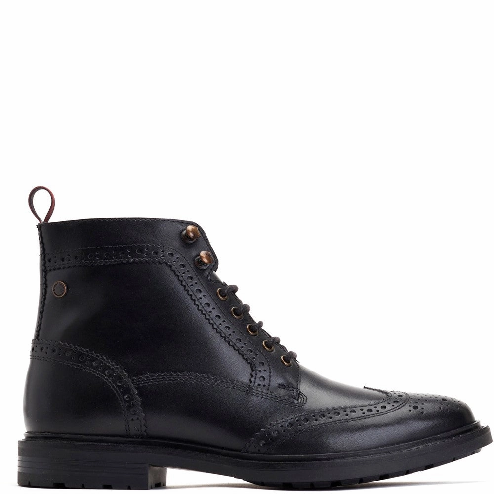 Base London Dealer Brogue Boot Weather Resistant