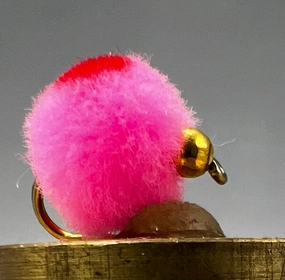 Bead Head Glo Bug Egg - Blood Dot