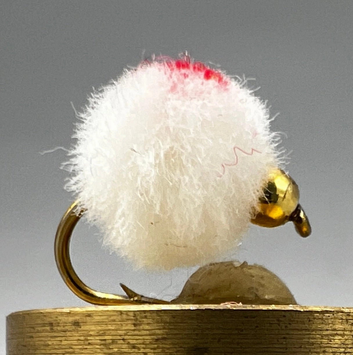 Bead Head Glo Bug Egg - Blood Dot