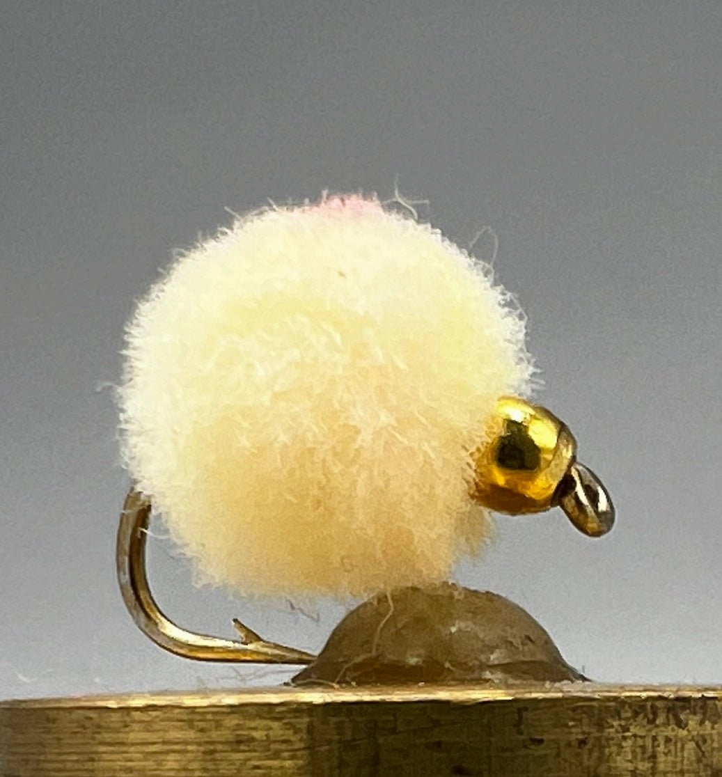Bead Head Glo Bug Egg - Blood Dot
