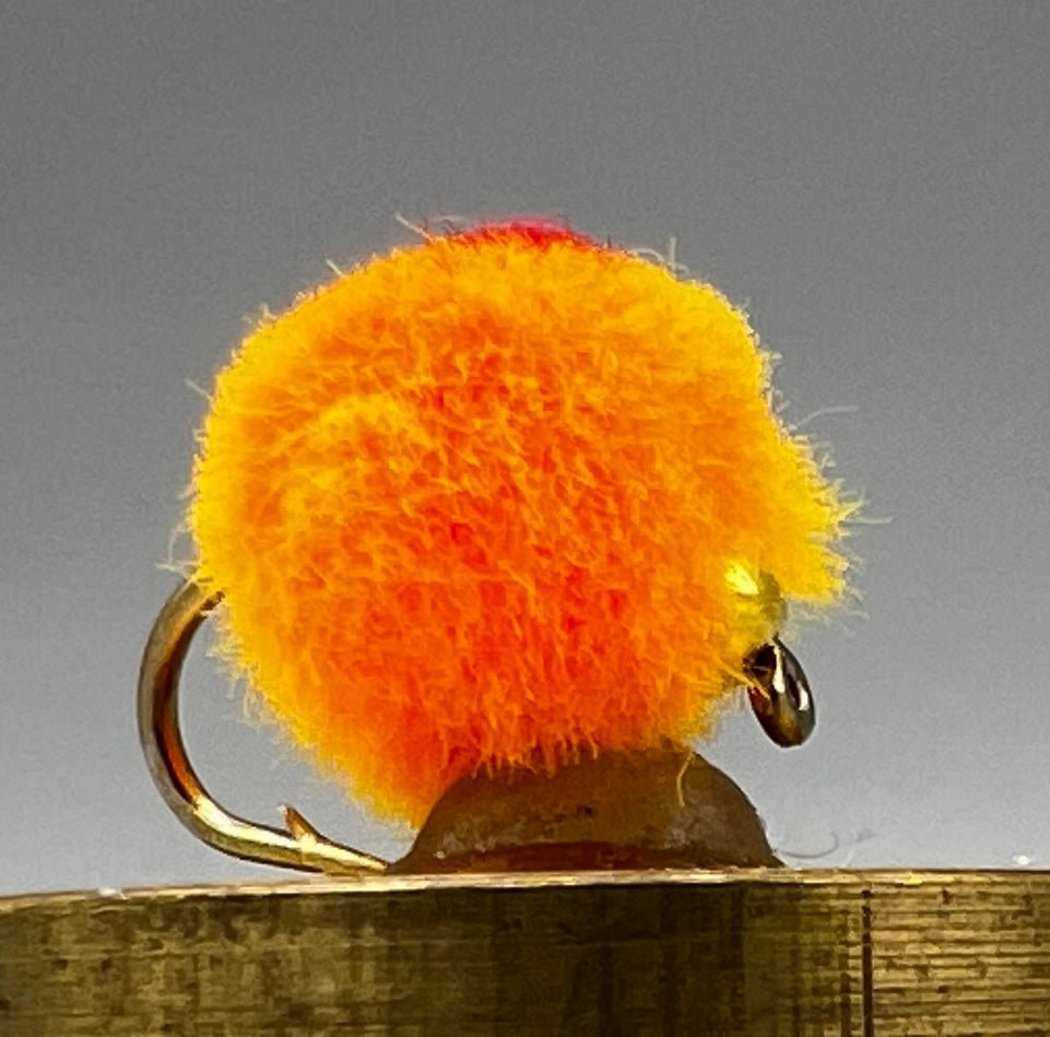 Bead Head Glo Bug Egg - Blood Dot