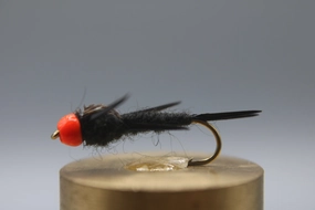 Bead Head Stonefly Nymph Hot Head Black