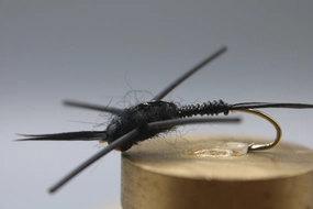 Bead Head Stonefly Nymph Wire Body Rubber Leg