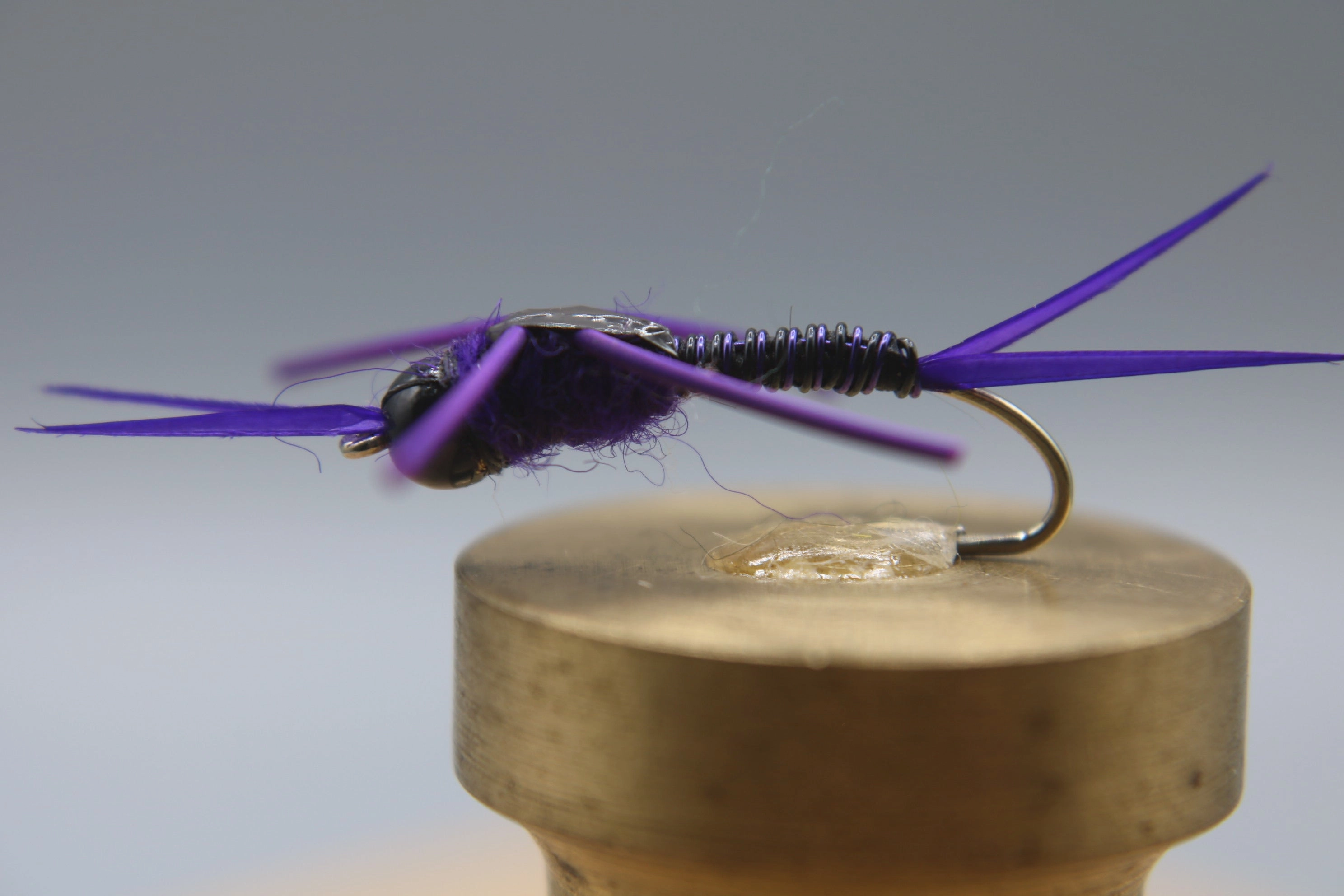 Bead Head Stonefly Nymph Wire Body Rubber Leg