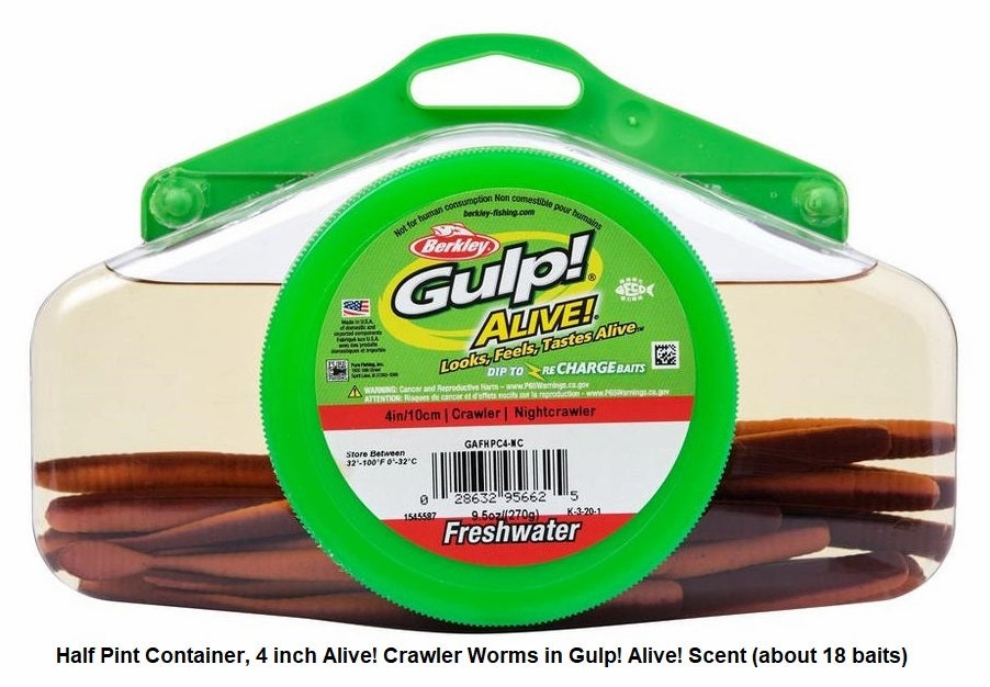 Berkley Gulp! Alive! Crawler Worm