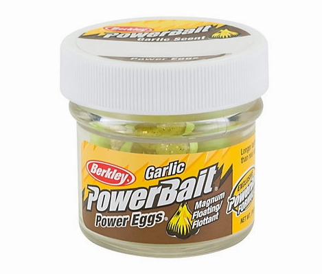 Berkley PowerBait Power Eggs Clear Floating 1/2 oz. Jar