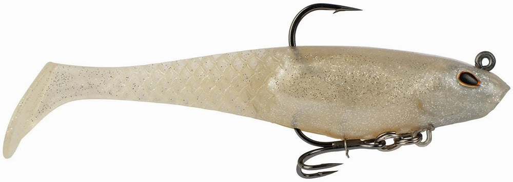 Berkley PowerBait Saltwater CullShad Pre-Rigged Soft Body Swimbait - 6 Inch