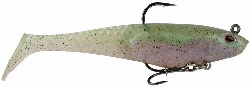 Berkley PowerBait Saltwater CullShad Pre-Rigged Soft Body Swimbait - 6 Inch