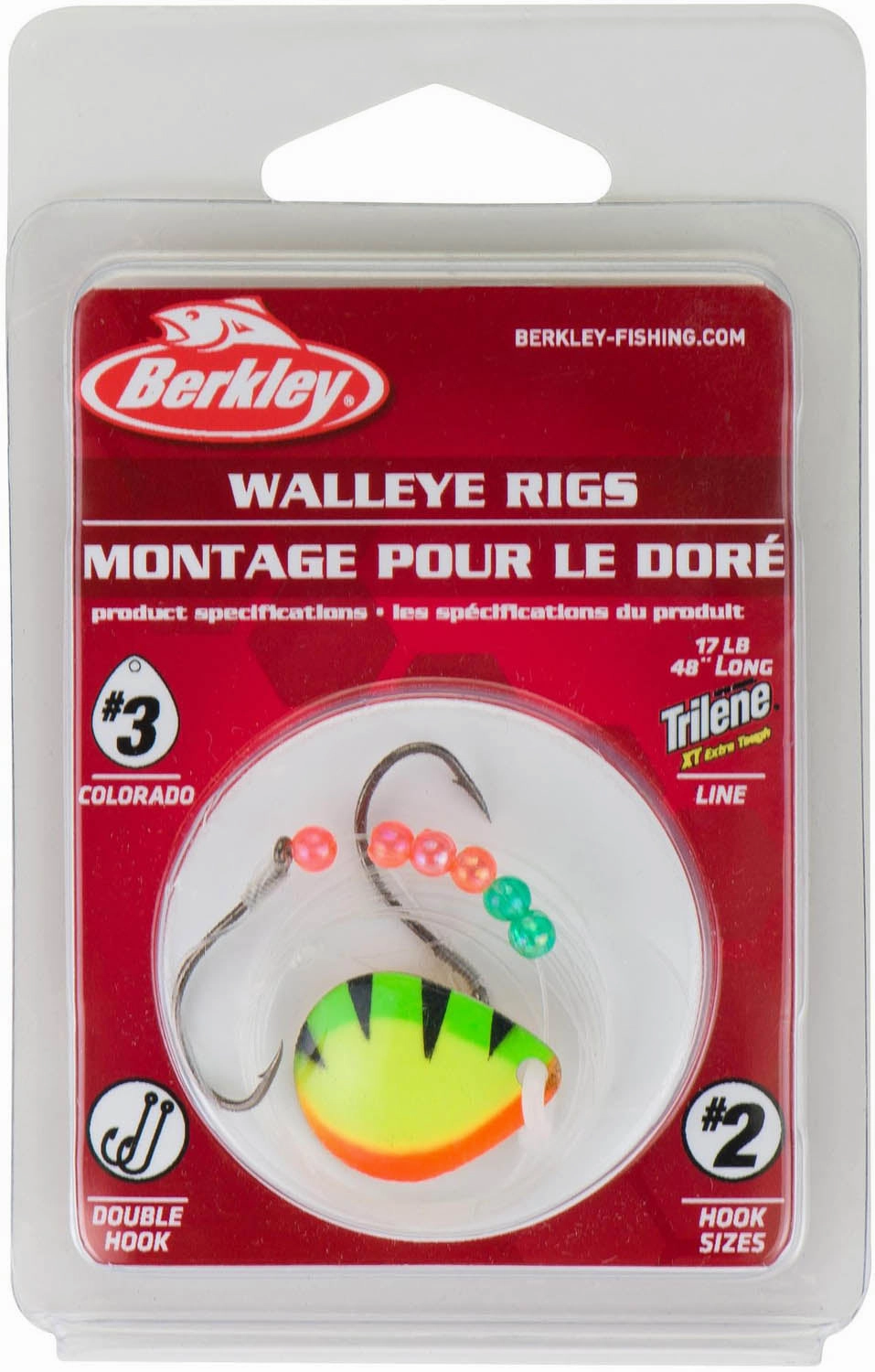 Berkley Walleye Rig Colorado Blade